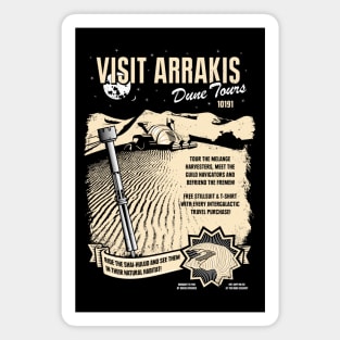 Visit Arrakis Magnet